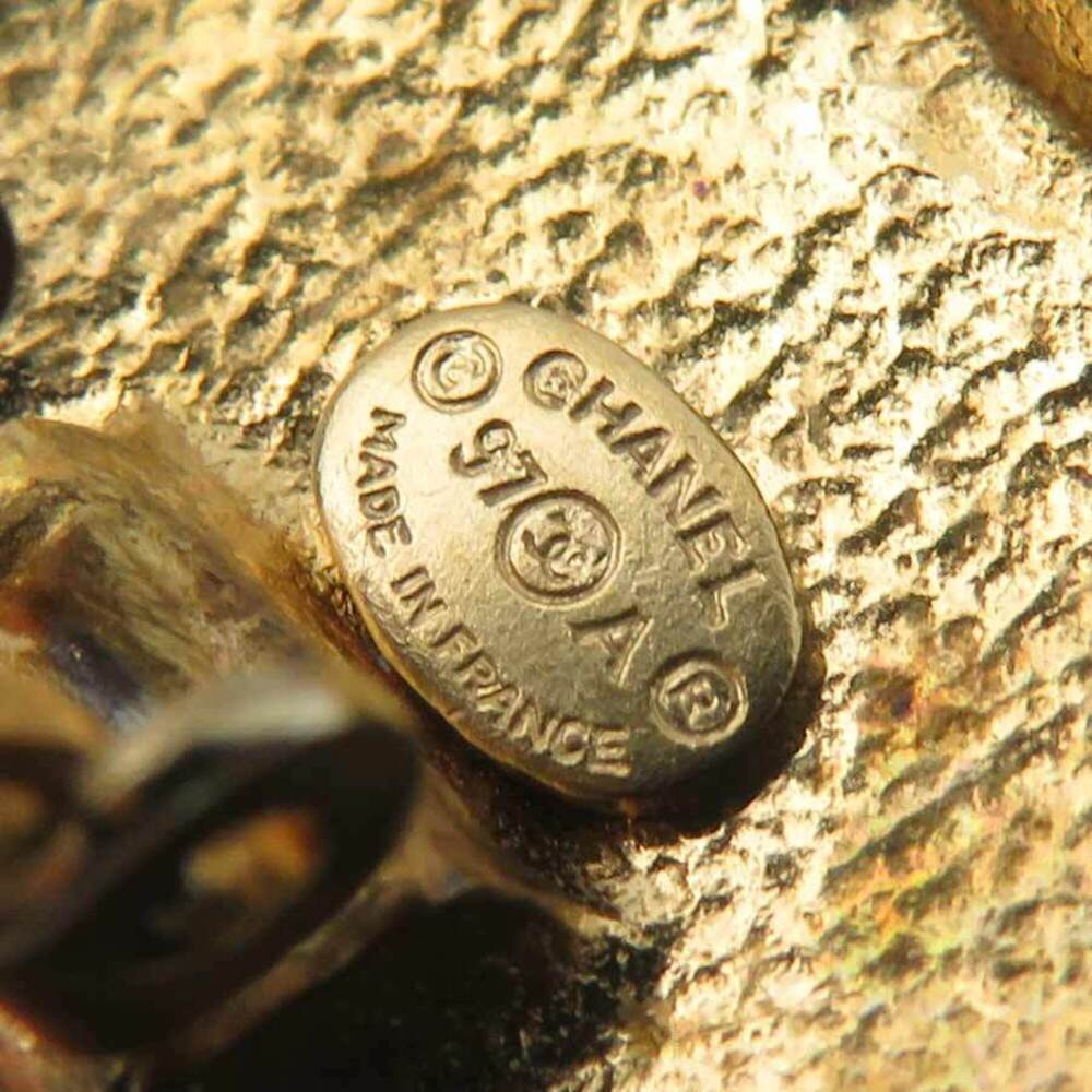 Chanel Cc Logo Clip-On Earrings Gold- #250194C65B - Picture 7 of 8